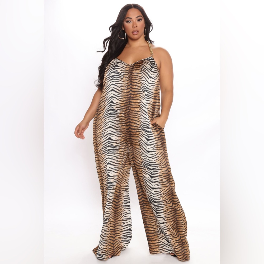 The Sang Tiger Print Jumpsuit